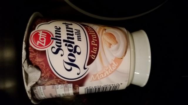 Sahne Joghurt mild, à la Praliné weiße Mandel | Hochgeladen von: Pummelfee71