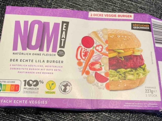 NOM EAT, Der echte Lila Burger von UTillack | Hochgeladen von: UTillack