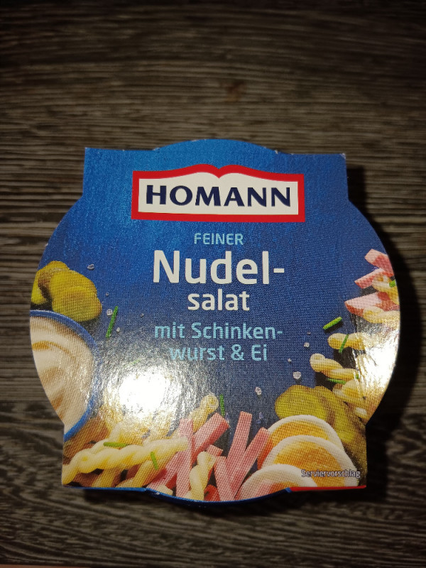 Homann Nudelsalat, Mit Schinkenwurst und Ei von Joern1972 | Hochgeladen von: Joern1972