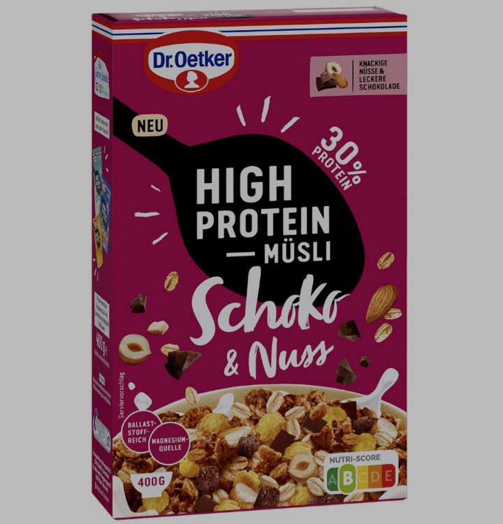 High Protein Müsli Schoko & Nuss, 30% Protein von Tribi | Hochgeladen von: Tribi