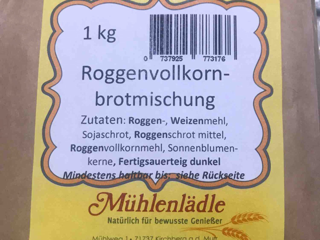 Roggen Vollkornbrotmischung, 1 kg von Urmel1305 | Hochgeladen von: Urmel1305