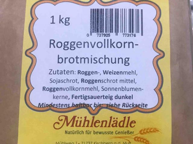 Roggen Vollkornbrotmischung, 1 kg von Urmel1305 | Hochgeladen von: Urmel1305