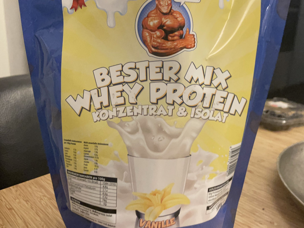 Whey Protein Konzentrat & Isolat, Vanille von LeonEssmann | Hochgeladen von: LeonEssmann