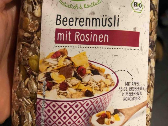 Beeren Müsli mit Rosinen, bio von tjadereinhardt | Hochgeladen von: tjadereinhardt