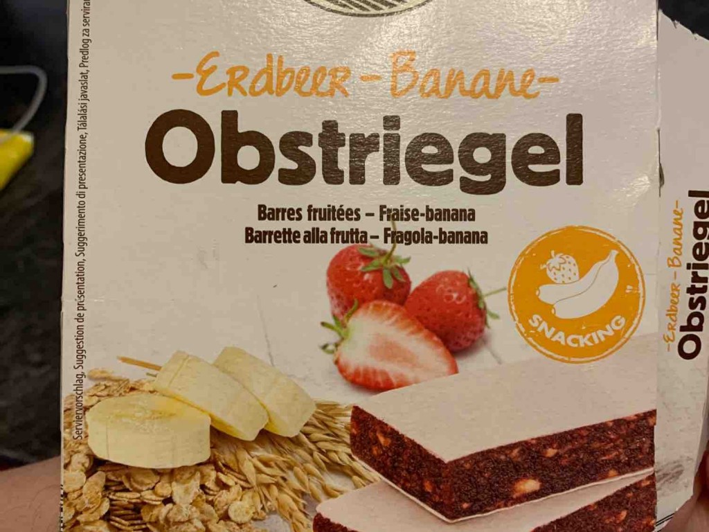 Obstriegel Erdbeeren und Banane von Kuksika | Hochgeladen von: Kuksika