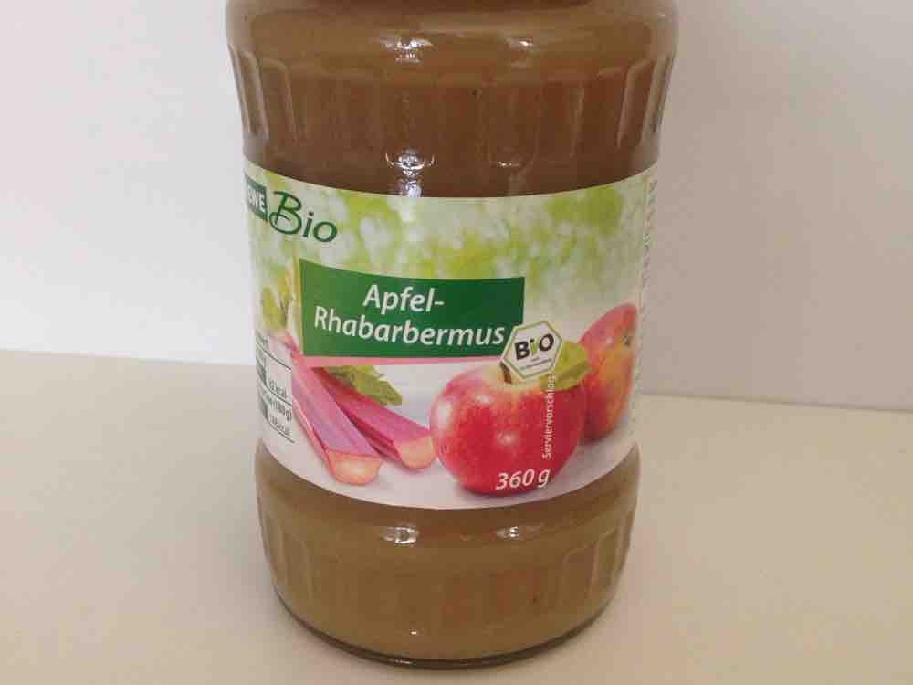 Bio Apfel-Rhabarbermus von Lucindra | Hochgeladen von: Lucindra
