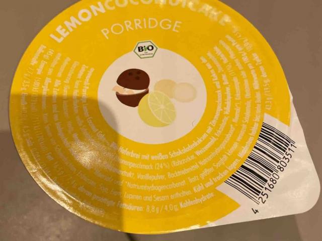 LemonCoconut Cake Porridge von olified | Hochgeladen von: olified