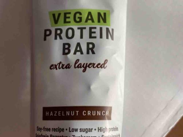 Vegan  Protein Bar Hazelnut Crunch von Isaloewe78 | Hochgeladen von: Isaloewe78