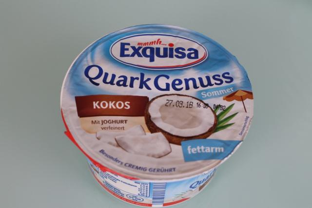 Quark Genuss, Kokos | Hochgeladen von: Notenschlüssel