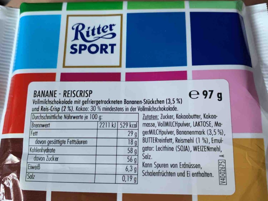 Ritter Sport Hafer   Banane von waldvolk | Hochgeladen von: waldvolk