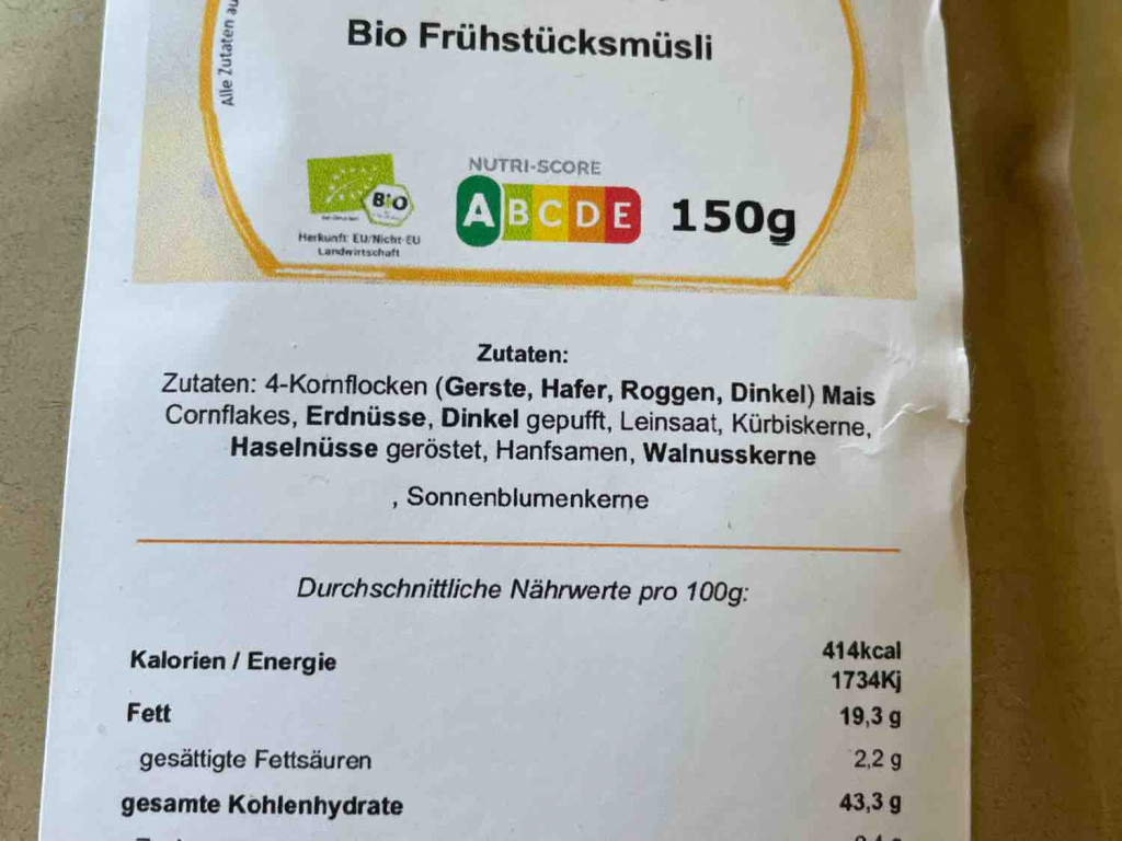 Bio Frühstücksmüsli von Hebergirl | Hochgeladen von: Hebergirl