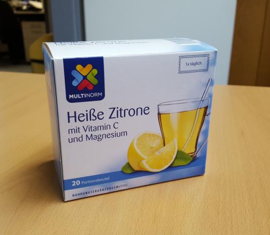 Heiße Zitrone, Mit Vitamin C und Magnesium | Hochgeladen von: ojansen