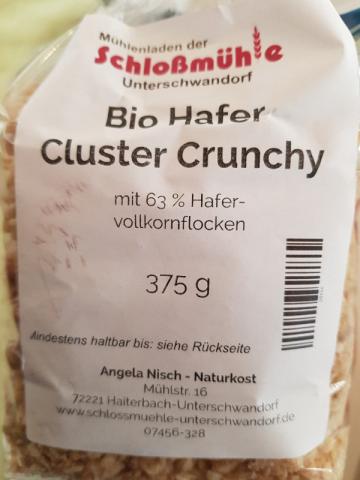 Bio Hafer Cluster Crunchy, mit 63 % Hafervollkornflocken von Rud | Hochgeladen von: RudiWeb