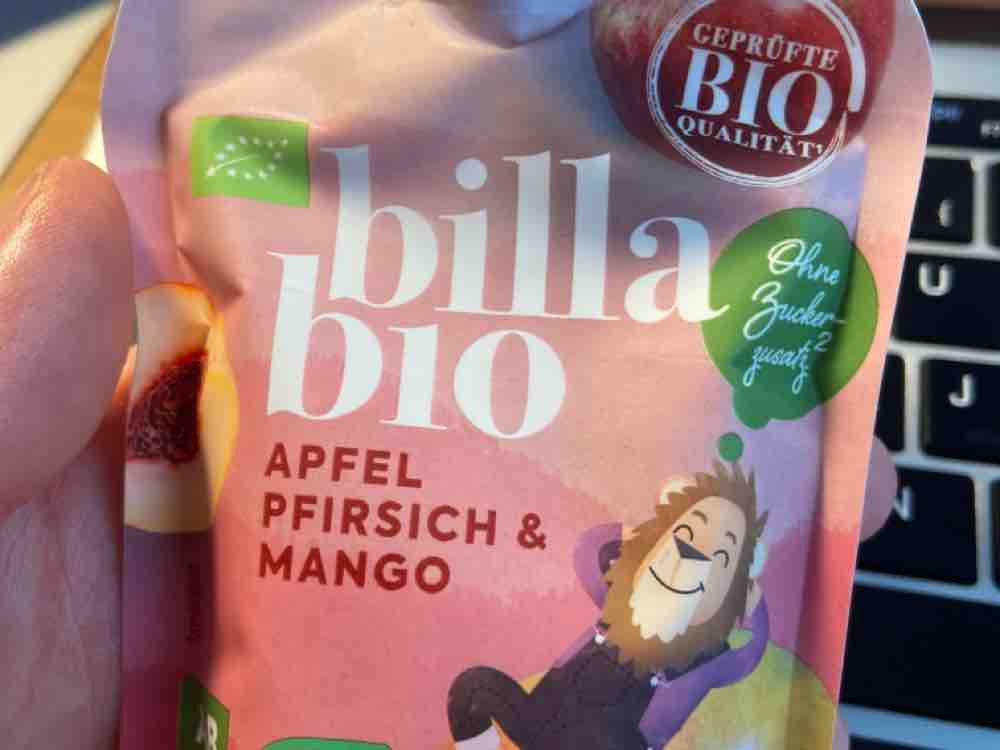 billa bio Obstmus Apfel Pfirsich & Mango von VertschFood | Hochgeladen von: VertschFood