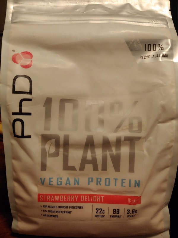 100% Plant Vegan Protein, Strawberry Delight von afkxdxp830 | Hochgeladen von: afkxdxp830