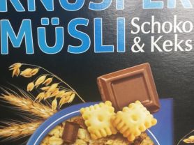 Granola Knusper Musli Schoko Und Keks Kalorien Musli Fddb