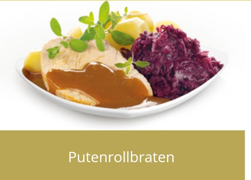 Putenrollbraten, Mit Soße,Rotkohl und Kartoffeln von la_viva84 | Hochgeladen von: la_viva84