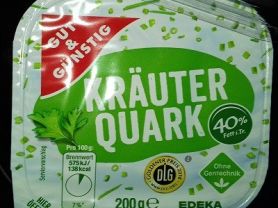 Gut Gunstig Krauterquark 40 Fett I Tr Kalorien Quark Fddb