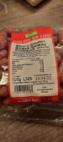 mini Lümmel snack  salami, Knoblauch geräuchert von gluecklichem | Hochgeladen von: gluecklichemami