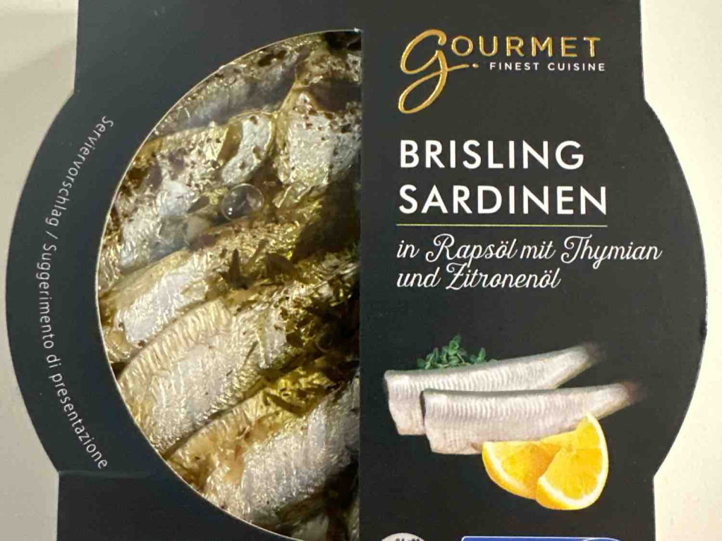 Gourmet Brisling Sardinen, Limone-Thymian von Zurzine | Hochgeladen von: Zurzine