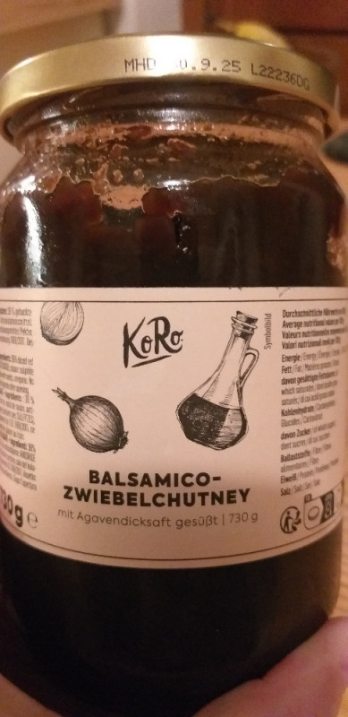 Balsamico-Zwiebelchutney, mit Agavendicksaft gesüßt von Zibbel71 | Hochgeladen von: Zibbel71