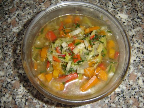 gemüsebrühe/suppe für maultaschen | Hochgeladen von: cantaloupe