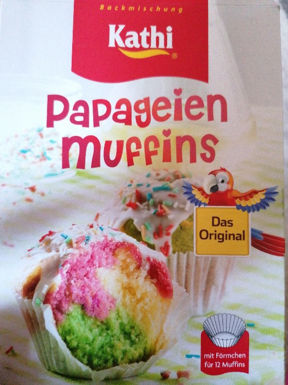 Kathi, Papageien Muffins Kalorien - Backzutaten - Fddb