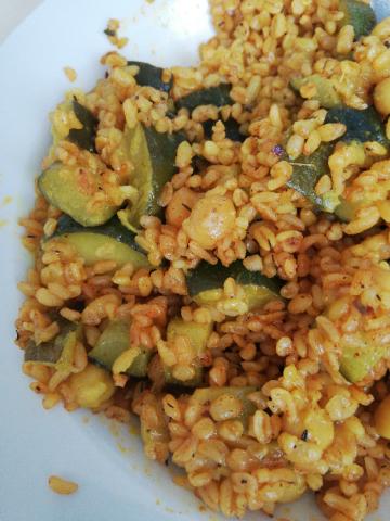 Bulgur mit Zucchini-Curry von IreFel | Hochgeladen von: IreFel