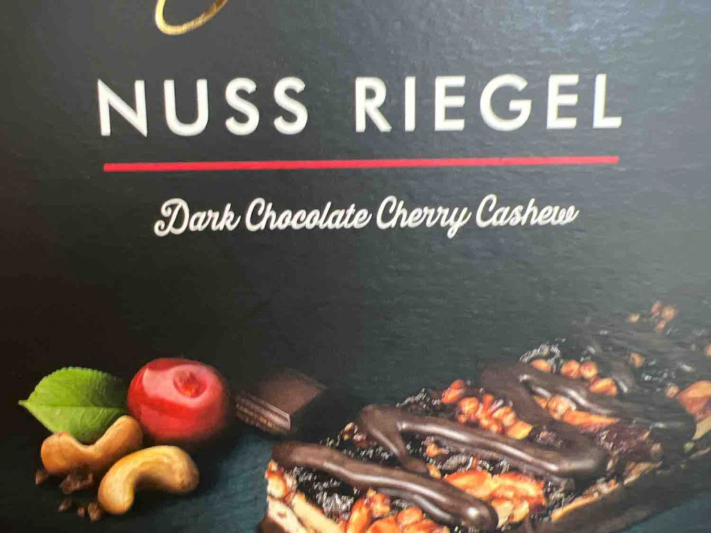 Nuss Riegel, Dark Choclate Cherry Cashew von brigittezweng226 | Hochgeladen von: brigittezweng226