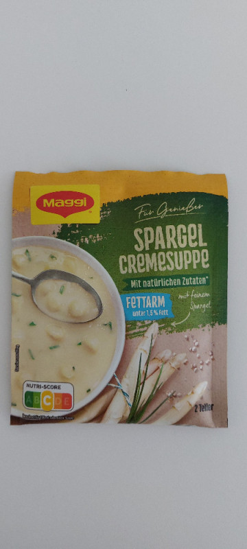 Spargelcremesuppe (unter 1,5% Fett), fettarm von nordahage | Hochgeladen von: nordahage