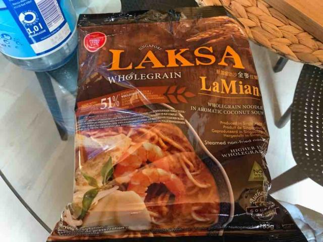 Singapore Laksa wholegrain LaMian by lavlav | Uploaded by: lavlav