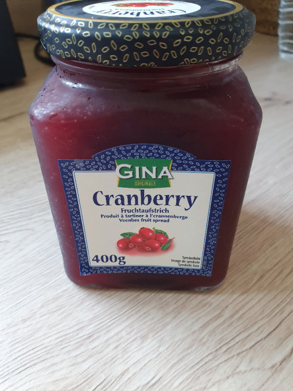 Gina Cranberry Fruchtaufstrich von Gunz 400 g, Cranberry von yvo | Hochgeladen von: yvonneriethig769