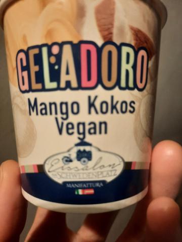 Mango Kokos Eis, vegan von Gerti Kribbel | Hochgeladen von: Gerti Kribbel