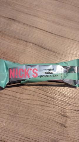 Nicks Nougat crisp Protein Bar, netto KH von Tansn | Hochgeladen von: Tansn