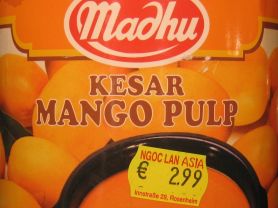 Mangopulp (Mangopüree, Mangomus) | Hochgeladen von: Heidi