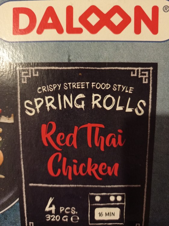 Spring Rolls Red Thai Chicken von CobraCain | Hochgeladen von: CobraCain