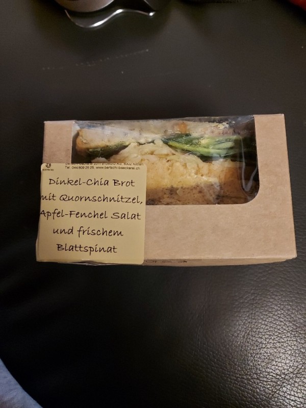 Sandwich Dinkel Chia Brot mit Quorn von Ph.Hurni | Hochgeladen von: Ph.Hurni