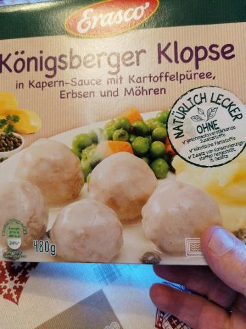 Königsberger Klopse, mit Kartoffelpüree, Erbsen und Möhren by Pa | Uploaded by: PapaJohn