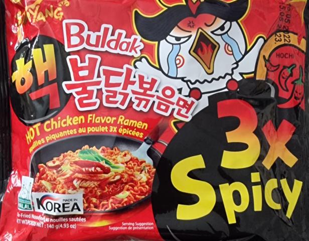 Hot Chicken Flavor Ramen, 3x Spicy by ganja82 | Uploaded by: ganja82