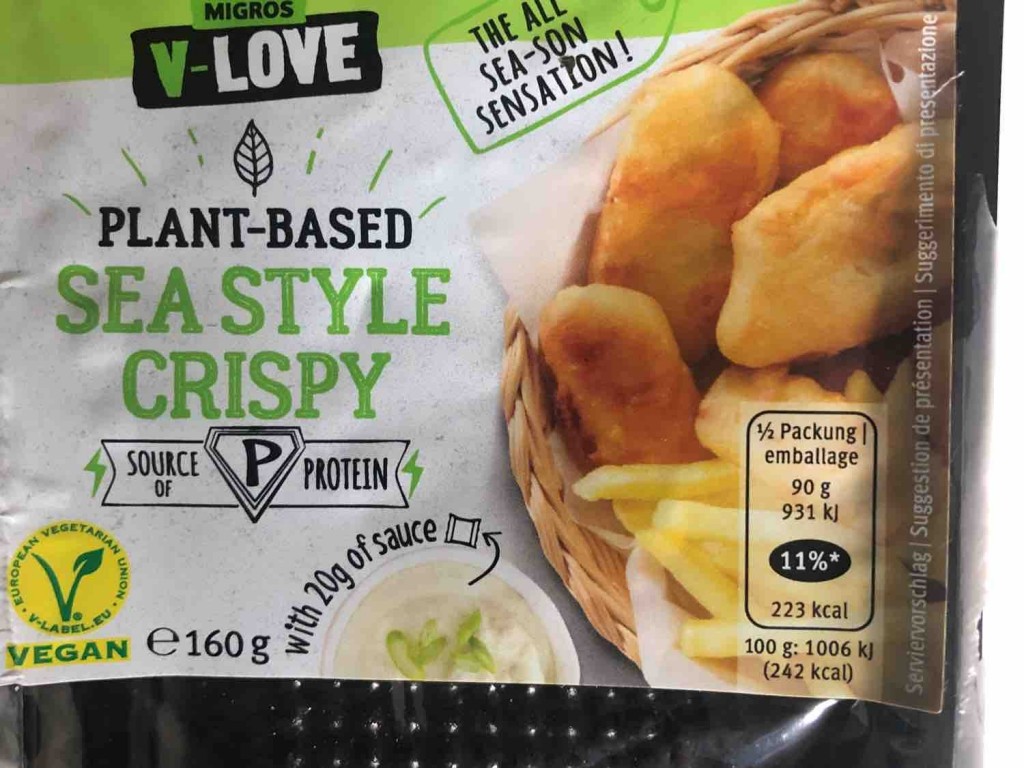 V-Love Sea Style Crispy, Plant-Based von Tinadi | Hochgeladen von: Tinadi