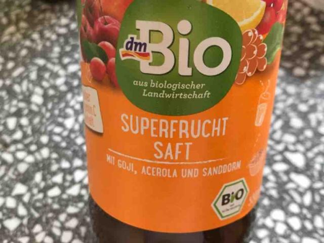 dm Bio Superfrucht Saft, mit Granatapfel, Aronia und Acai von Sv | Hochgeladen von: Sveas