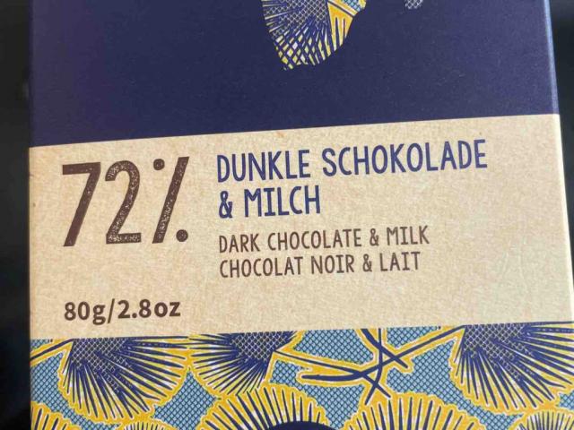 Dunkle Schokolade & Milch 72% von nikilicious | Hochgeladen von: nikilicious