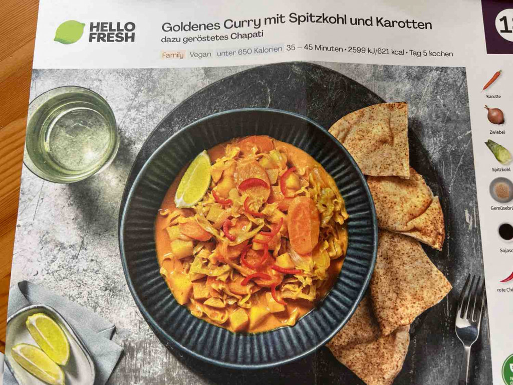 Goldenes Curry mit Spitzkohl und Karotten von Alibali | Hochgeladen von: Alibali