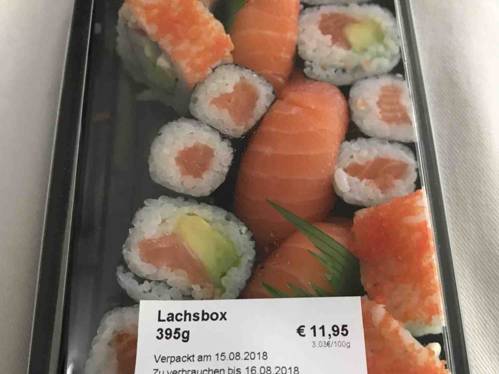 lachsbox, Sushi von Ingobert | Hochgeladen von: Ingobert
