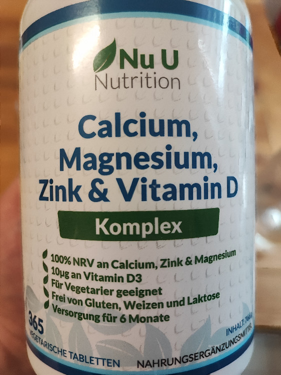 Calcium, Magnesium,Zink & Vitamin D, 1 x Tabletten von Dende | Hochgeladen von: Dende93