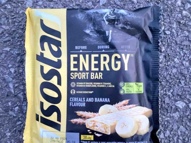 Energy Sport Bar, Cereal and Banana Flavour von Cristian15 | Hochgeladen von: Cristian15
