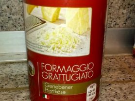Formaggio Grattugiato, geriebener Hartkäse 32% Fett | Hochgeladen von: E. J.