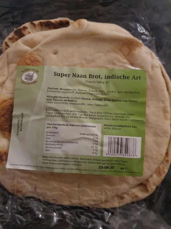 Super Naan Brot, indische Art von agast | Hochgeladen von: agast
