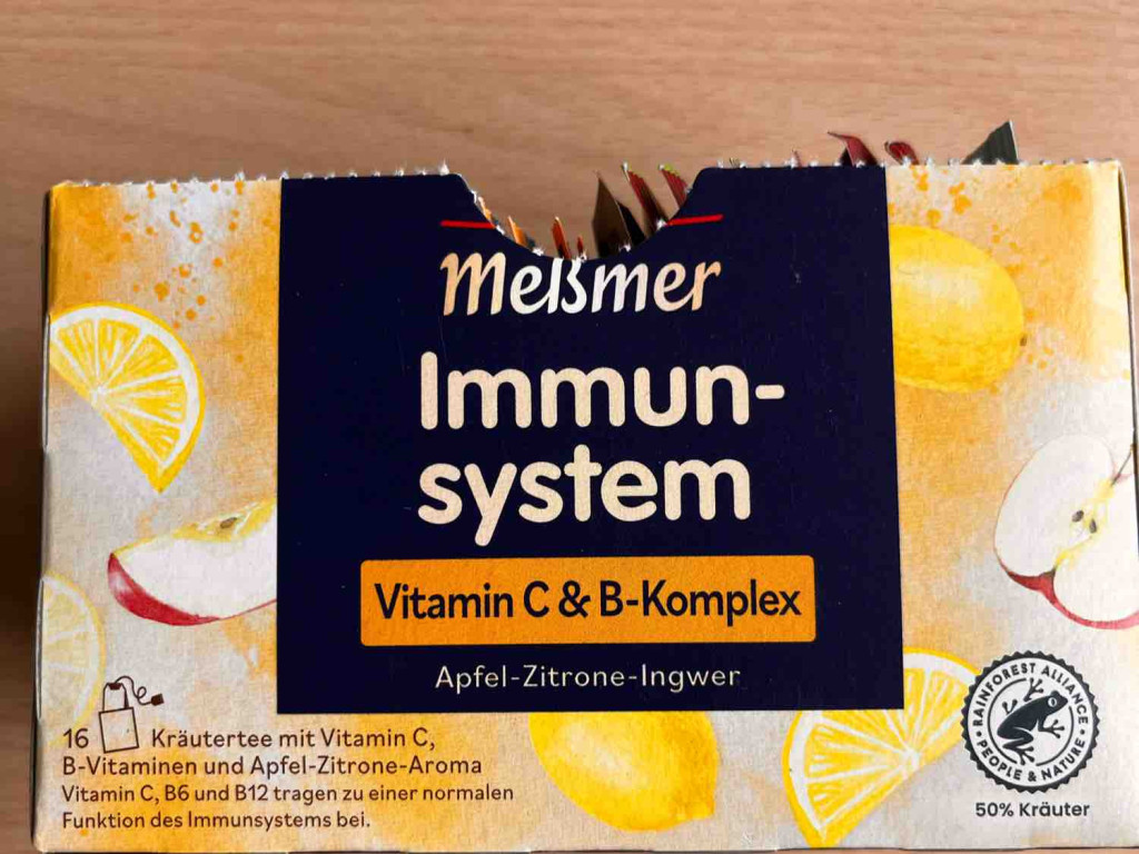 Immunsystem Vitamin C & B-Komplex Apfel-Zitrone-Ingwer von b | Hochgeladen von: builttolast84