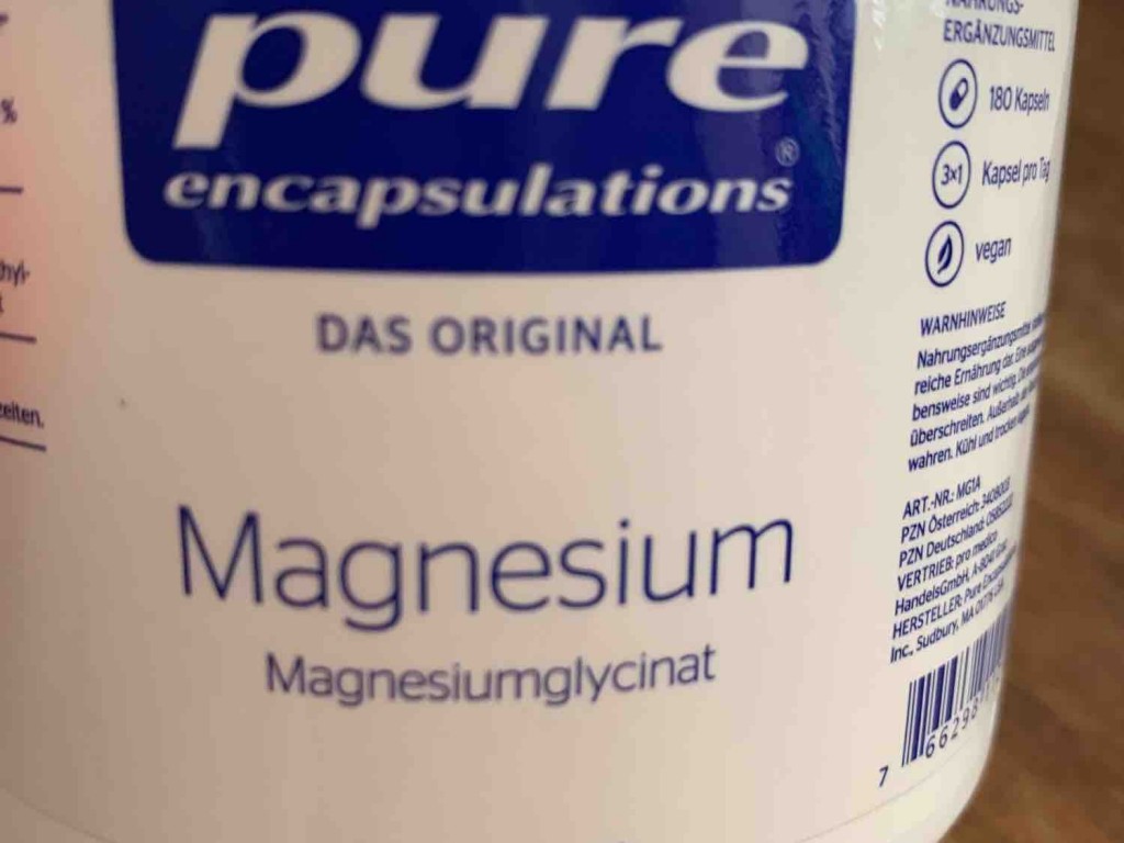 Magnesium Glycinat, Kapseln  von Magpie777 | Hochgeladen von: Magpie777